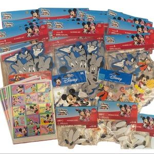 New Disney Family Crafts Lot of Mickey Mouse Craft Kits , Stickers, and …